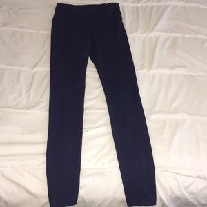 UNDER ARMOUR NAVY WORKOUT LEGGING